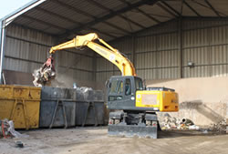 Skip Hire in Brentwood transfer station